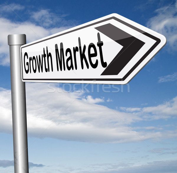 growth market Stock photo © kikkerdirk