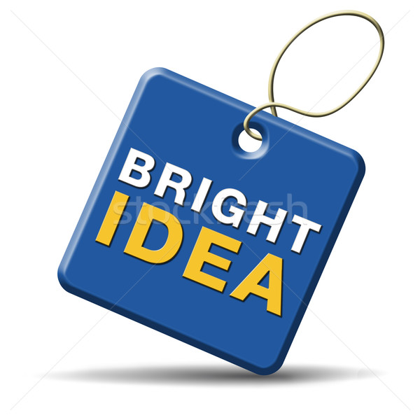 bright idea Stock photo © kikkerdirk