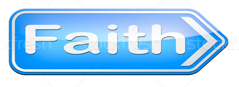 Stock photo: faith and trust