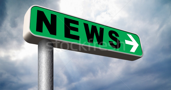 news item Stock photo © kikkerdirk