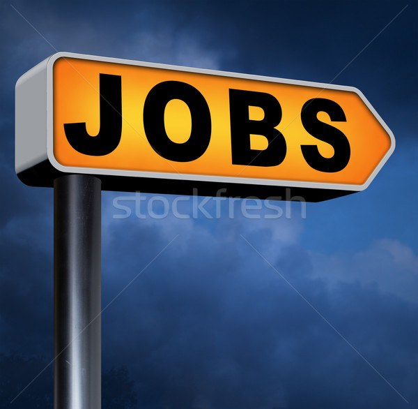 álláskeresés talál állások online karrier alkalmazás Stock fotó © kikkerdirk