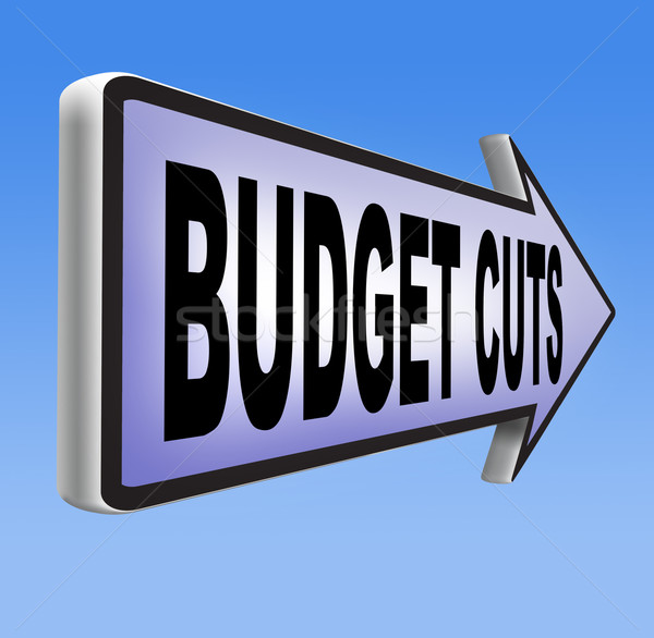 budget cuts Stock photo © kikkerdirk