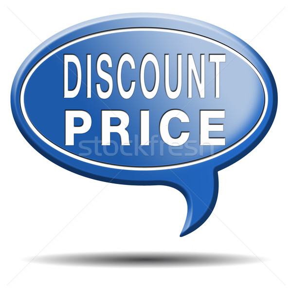 discount price Stock photo © kikkerdirk