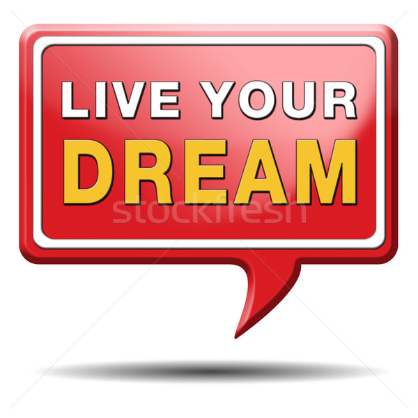 live your dream Stock photo © kikkerdirk