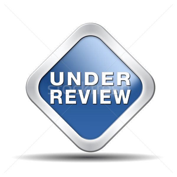Stock photo: under review