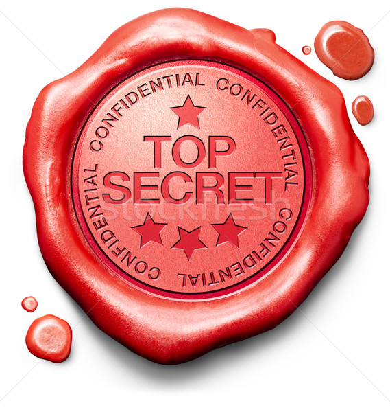 top secret Stock photo © kikkerdirk