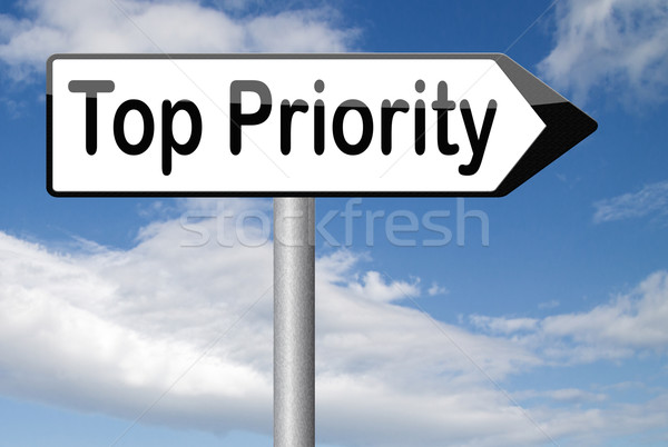 top priority Stock photo © kikkerdirk