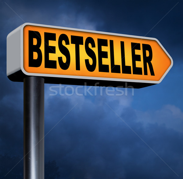 Bestseller górę produktu poszukiwany pozycja sprzedaży Zdjęcia stock © kikkerdirk