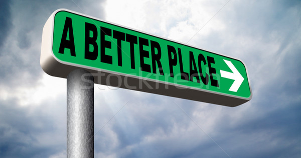 Stock photo: a better place