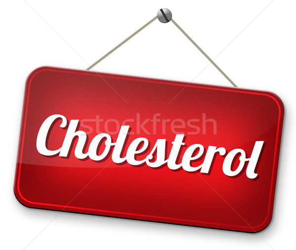 Alto colesterol nível baixar cardiovascular doença Foto stock © kikkerdirk