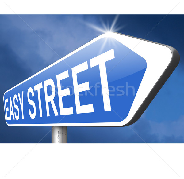 easy street Stock photo © kikkerdirk