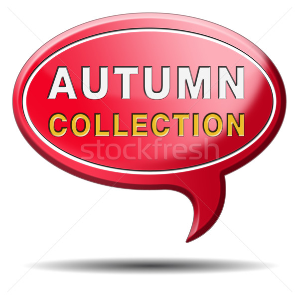 Zdjęcia stock: Jesienią · kolekcja · nowego · moda · stylu · ikona