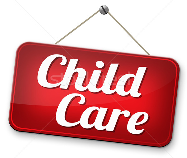 Stock foto: Kinderbetreuung · Kindermädchen · Paar · Elternschaft · Schutz