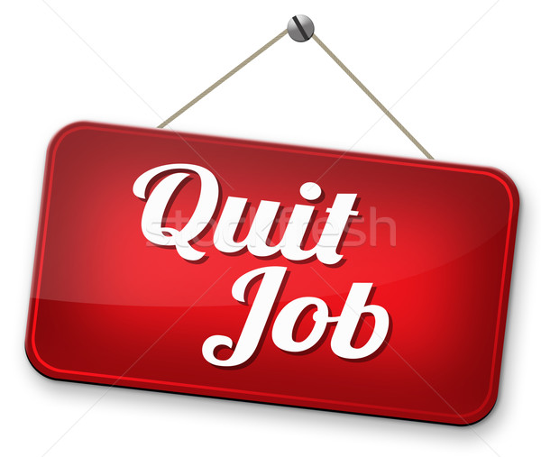 quit job Stock photo © kikkerdirk