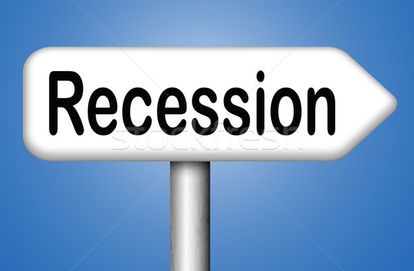 Recesión global económico crisis banco stock Foto stock © kikkerdirk
