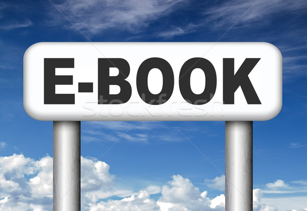 Ebook downloaden online lezing digitale elektronische Stockfoto © kikkerdirk