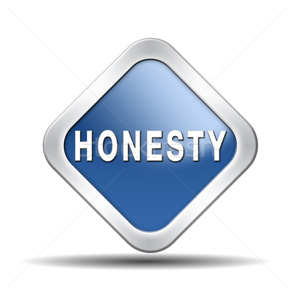 Honestidade honesto longo maneira encontrar justiça Foto stock © kikkerdirk