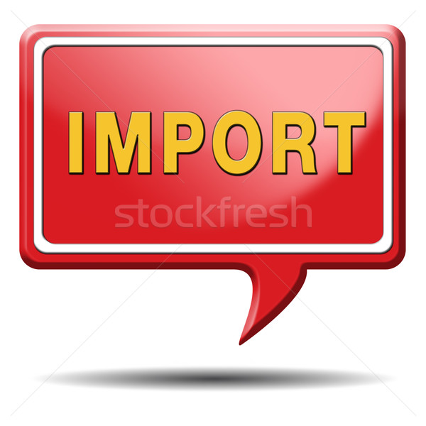 import Stock photo © kikkerdirk