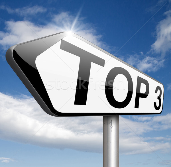 Top Charts Tabelle Pop Umfrage Ergebnisse Stock foto © kikkerdirk