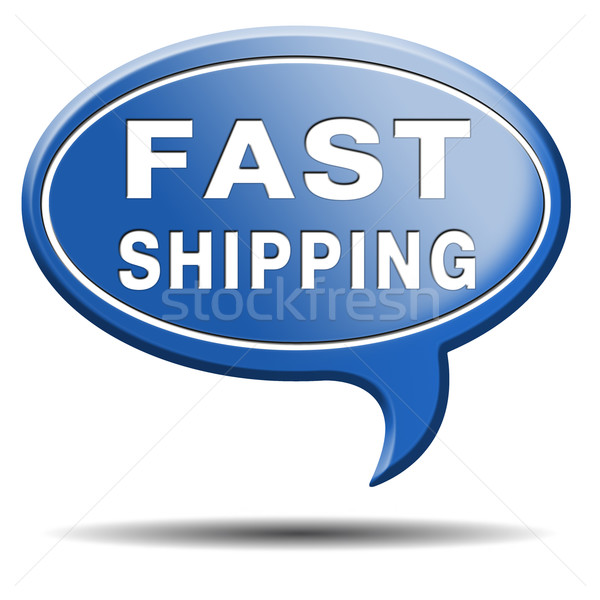 fast shipping  Stock photo © kikkerdirk