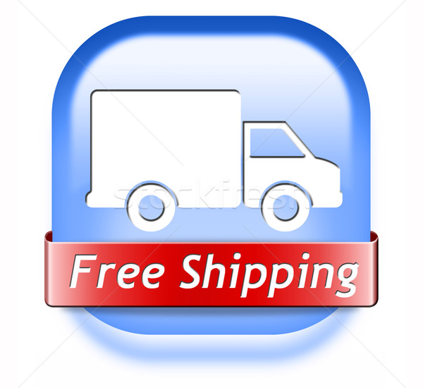 Ingyenes szállítás csomagszállítás rendelés háló bolt szállítmány Stock fotó © kikkerdirk