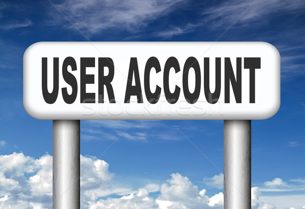 your user account Stock photo © kikkerdirk