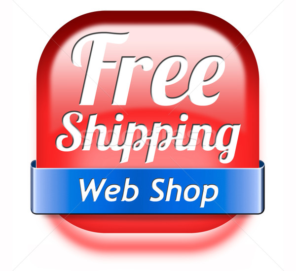 free shiping web shop Stock photo © kikkerdirk