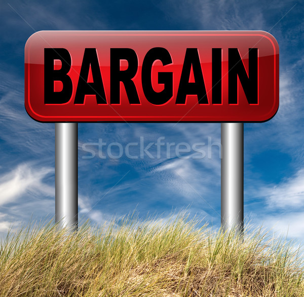 bargain Stock photo © kikkerdirk