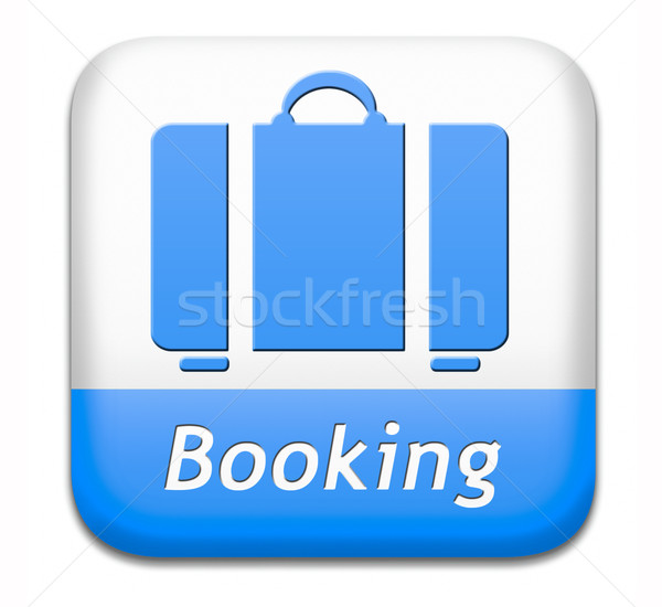 booking vacation ticket Stock photo © kikkerdirk