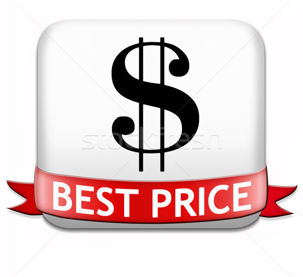 Stock photo: best price