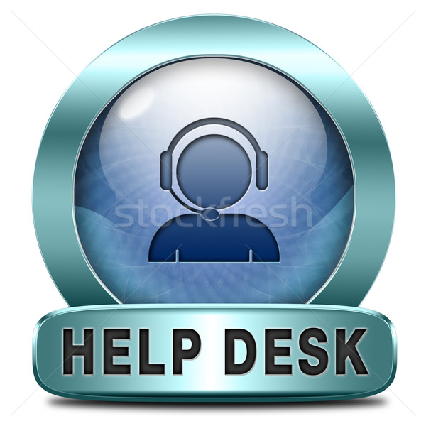 Foto d'archivio: Help · desk · icona · pulsante · online · sostegno