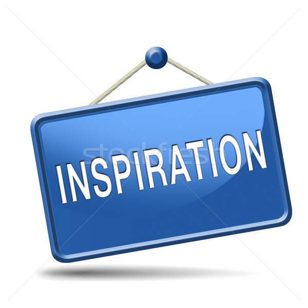 Inspiráció kreatív készít ötletelés inspirál gomb Stock fotó © kikkerdirk