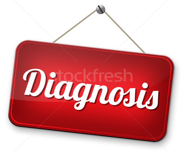 Diagnózis orvosi diagnosztikai vélemény orvos kérdez Stock fotó © kikkerdirk