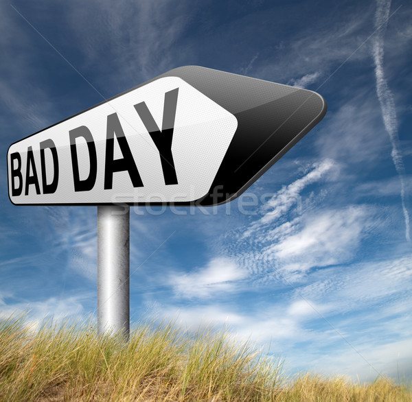 bad day Stock photo © kikkerdirk