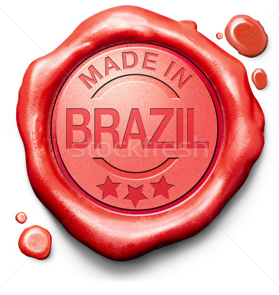 made in Brazil Stock photo © kikkerdirk