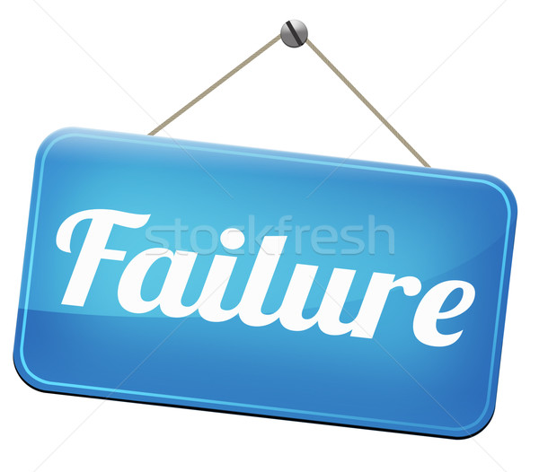 failure Stock photo © kikkerdirk