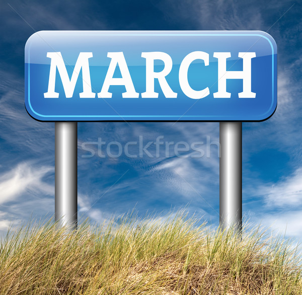 next march Stock photo © kikkerdirk