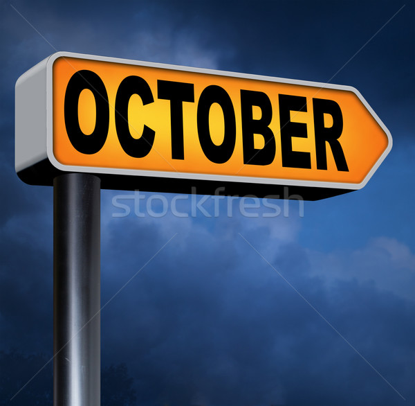 October Stock photo © kikkerdirk