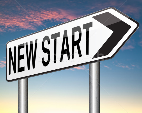 new fresh start Stock photo © kikkerdirk