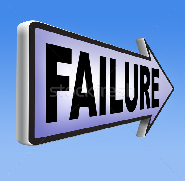 fail test exam Stock photo © kikkerdirk