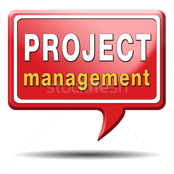 project management Stock photo © kikkerdirk