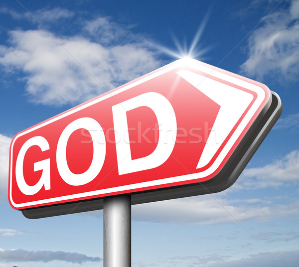 Stock photo: God the lord