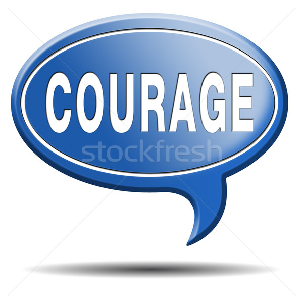 courage Stock photo © kikkerdirk