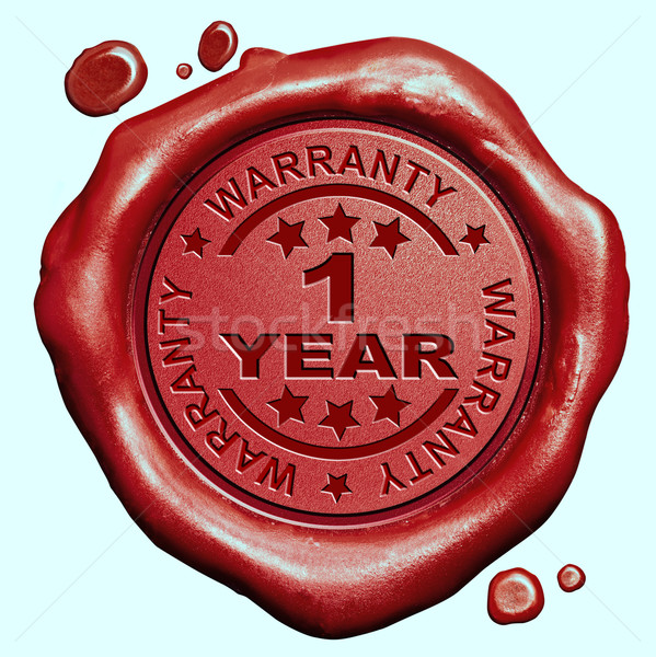 1 year warranty Stock photo © kikkerdirk