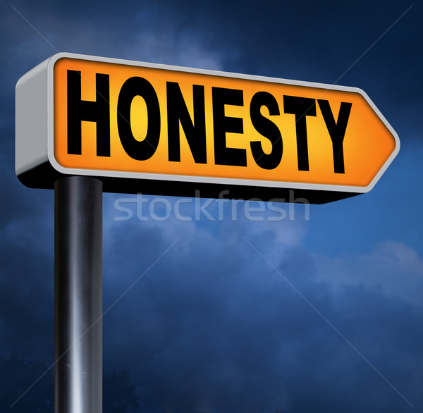 Honestidade longo maneira justiça pesquisar Foto stock © kikkerdirk