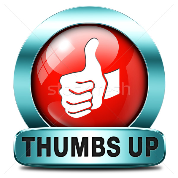 thumbs up Stock photo © kikkerdirk