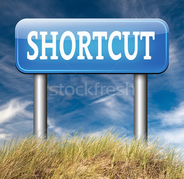 shortcut Stock photo © kikkerdirk