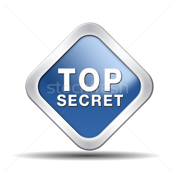 Stock photo: top secret