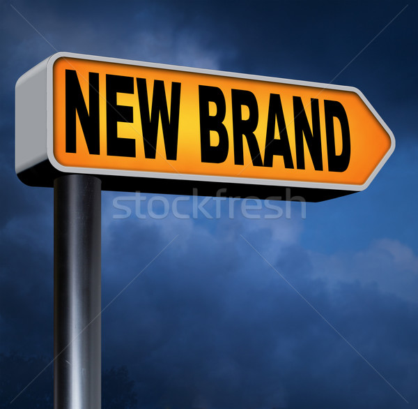 Stock photo: new brand