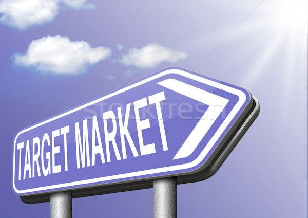 target market Stock photo © kikkerdirk